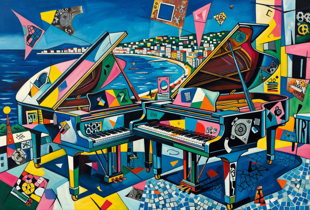 Deux pianos, cinq pianistes
